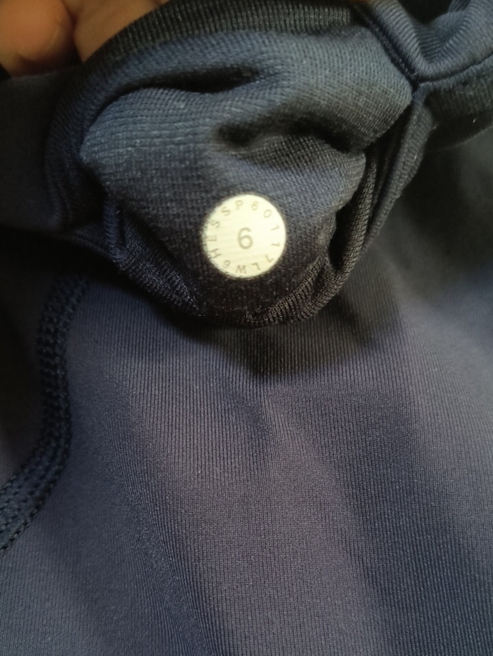 Lululemon All The Right Places Crop II Deep Indigo Size 6 - Picture 6 of 6